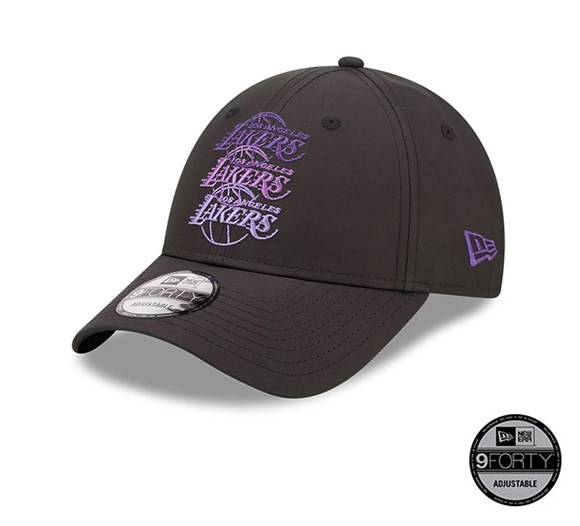 New Era LA Lakers Stacked Logo 9FORTY Adjustable Unisex Şapka 60284891