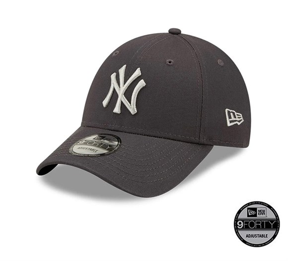 New Era New York Yankees Colour Essentials Grey 9FORTY Cap Unisex Şapka 60222320