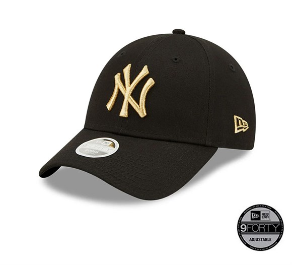 New Era New York Yankees Metallic Logo 9FORTY Cap Unisex Şapka 60222537