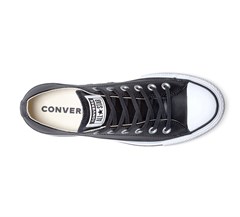 Converse Chuck Taylor All Star Lift Platform Leather Sneaker Kadın Ayakkabı 561681C-001