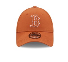 New Era Boston Red Sox League Essential Brown 9FORTY Adjustable Unisex Şapka 60240313