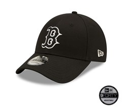 New Era Boston Red Sox Metallic Pop Black 9FORTY Cap Unisex Şapka  60222378