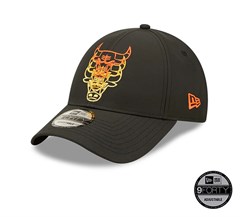 New Era Chicago Bulls Stacked Logo 9FORTY Adjustable Unisex Şapka 60284885
