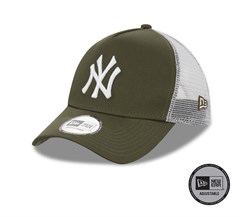 New Era New York Yankees Khaki 9FORTY A-Frame Trucker Unisex Şapka 12523894
