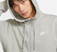 Nike Sportswear Club Fermuarlı Erkek Kapüşonlu Sweatshirt BV2648-063