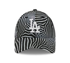 New Era LA Dodgers Zebra Print Womens 9FORTY Adjustable Kadın Şapka 60240402